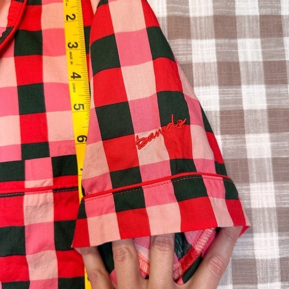 Ban.do Buffalo Plaid Pajama Top - Picture 5 of 10